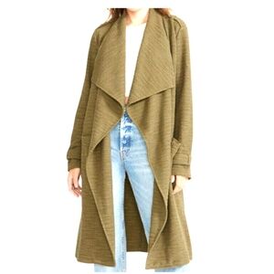 Steve madden cardigan jacket duster open front